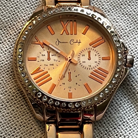 Vintage Jessica Carlyle Rose Gold Women’s Watch. - Picture 2 of 3